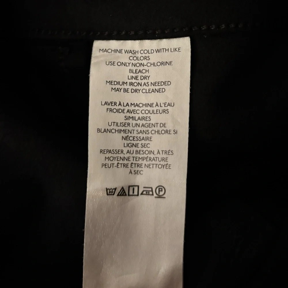 Anthropologie Maeve The Colette Ponte Crop Black Wide Leg Pants - Picture 5 of 5